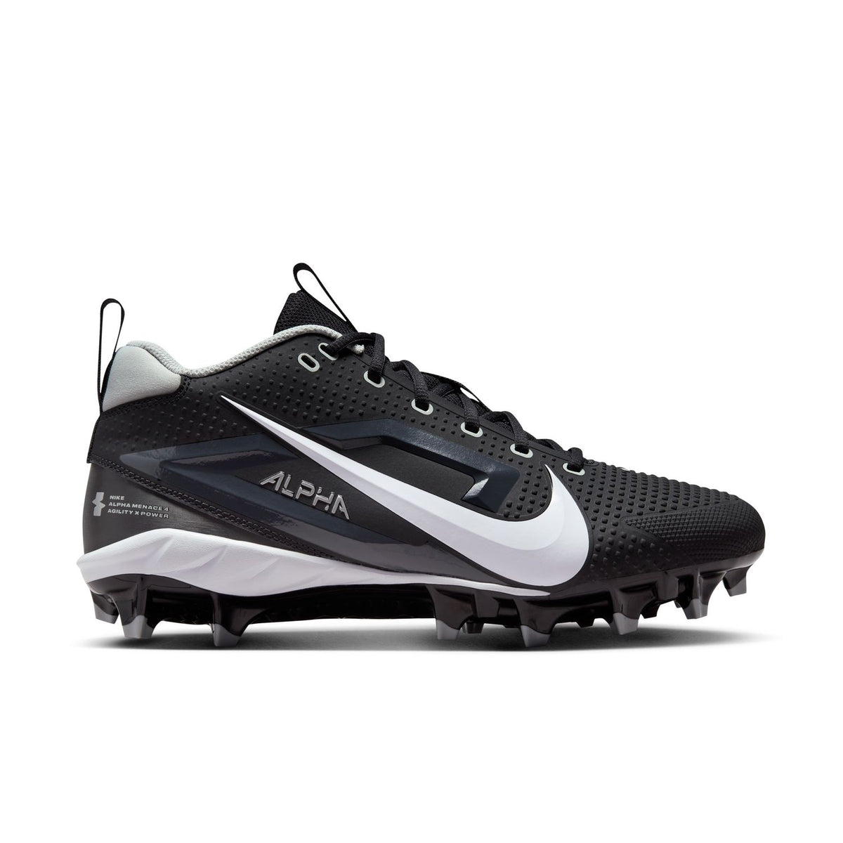 Nike Alpha Menace 4 Varsity　W/B　29.0cm　Ｍ Nike Alpha Menace 4 Varsity Football Cleats - Black – Kicks