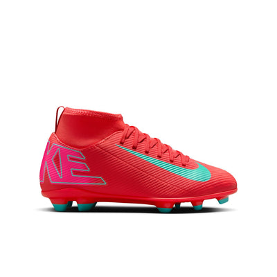 Nike Jr. Mercurial Superfly 10 Club MG High-Top Soccer Cleats