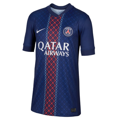 Paris Saint-Germain 2025/26 Stadium Home Youth Nike Dri-FIT Soccer Replica Jersey