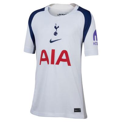 Tottenham Hotspur 2025/26 Stadium Home Youth Nike Dri-FIT Soccer Replica Jersey