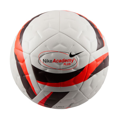 Nike Academy Plus Soccer Ball - White/Bright Crimson