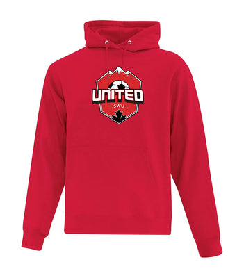 Calgary SWU SC Large Logo Hoody - Red