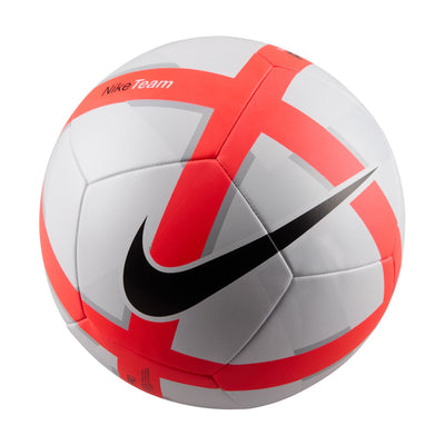 Nike soccer ball with red and gray design on a white background Nike Futsal Pro Ball