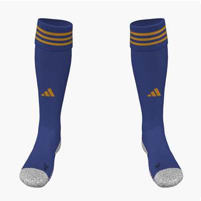 St. Albert Impact FC Custom Adi23 Socks - Royal/Gold *Discontinued check in-store