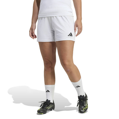 Adidas Women's Entrada26 Shorts Short Length - White