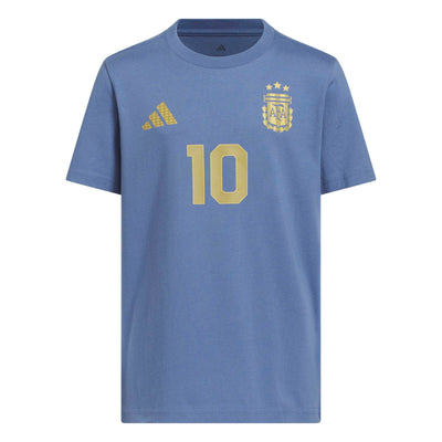 Adidas Argentina AFA Mess Name/Number Tee - Youth