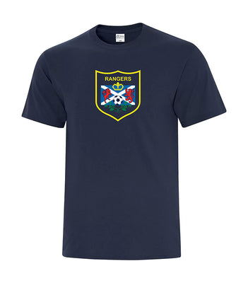 Calgary Rangers SC Logo Tee - Navy