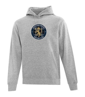 Edmonton Scottish United SC Logo Hoody - Grey