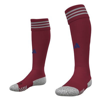 St. Albert Impact FC Custom Adi23 Socks GK Kit - Red/Grey/Roy