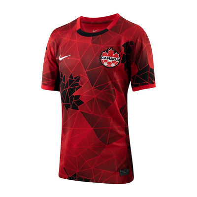 Canada Nike WNT 2023 Youth Home Replica Jersey