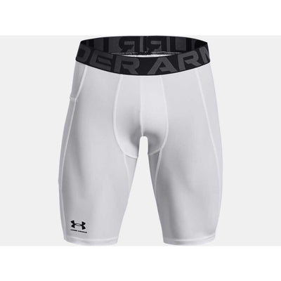 Under Armour Men's HeatGear® Pocket Long Shorts - White