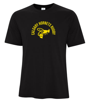 Calgary Hornets Rugby ProSpun Tee - Black