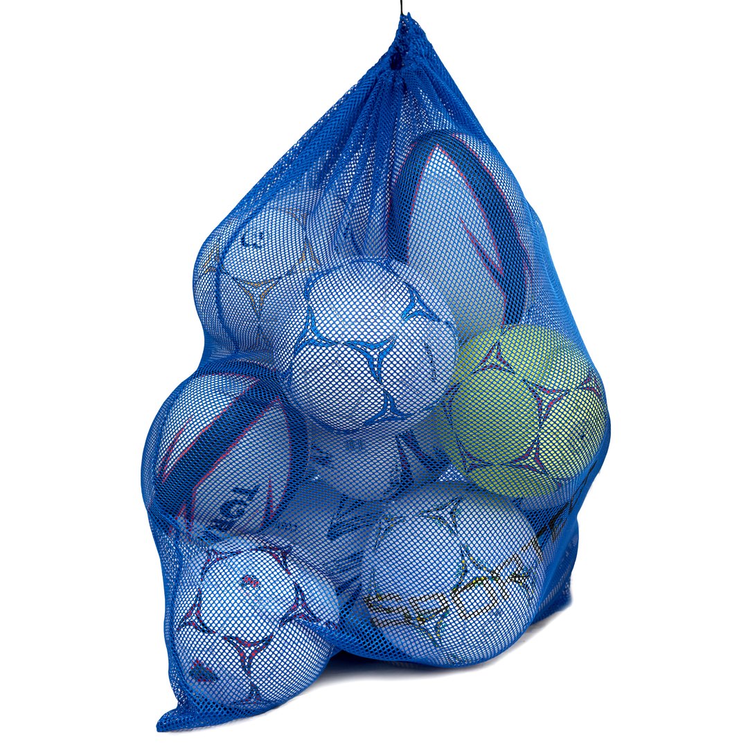 Mesh Ball Bag Assorted Colours Kicks Sporting Goods