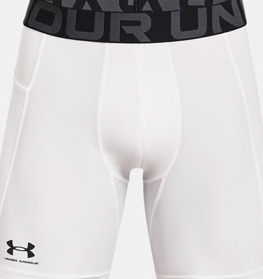 Under Armour Men's HeatGear® Compression Shorts - White
