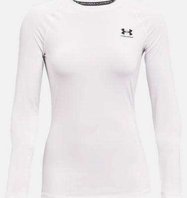 Under Armour Women's Compression Long Sleeve - White