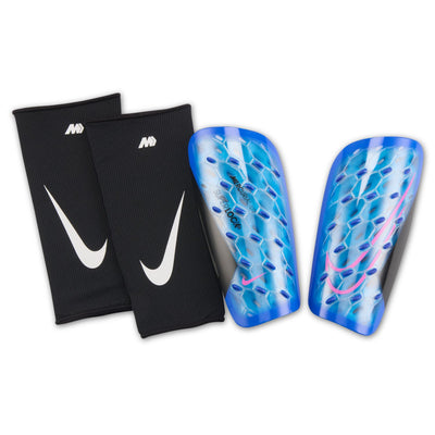 Nike Mercurial Lite SuperLock Soccer Shin Guards - Racer Blue