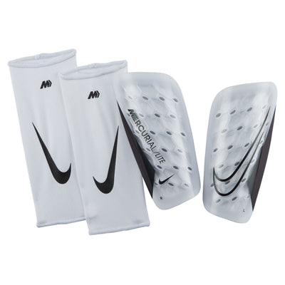 Nike Mercurial Lite Soccer Shin Guards - White