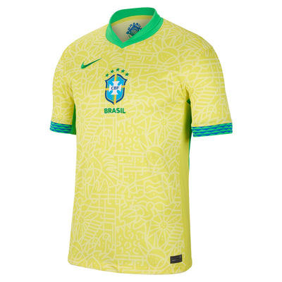 Brazil (MNT) 2024 Nike Stadium Home Replica Jersey