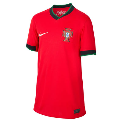 Portugal (MNT) 2024/25 Nike Stadium Home Replica Jersey - Youth
