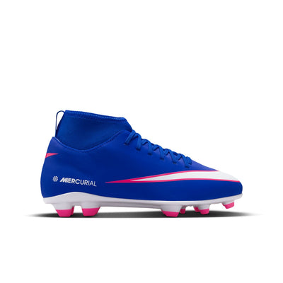 Nike Jr. Mercurial Superfly 10 Club MG Soccer Cleats - Racer Blue