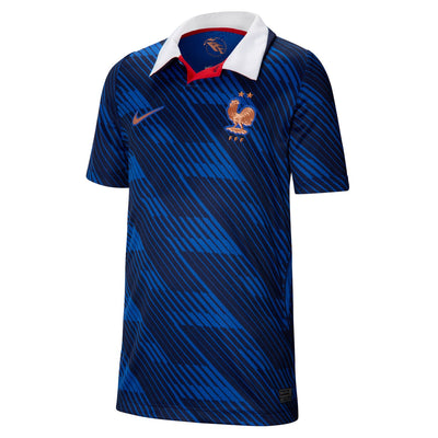 France 2026 Stadium Home Nike Soccer Jersey - Youth