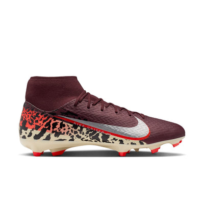 Nike United Mercurial Superfly 10 Academy MG Soccer Cleats - Burgundy