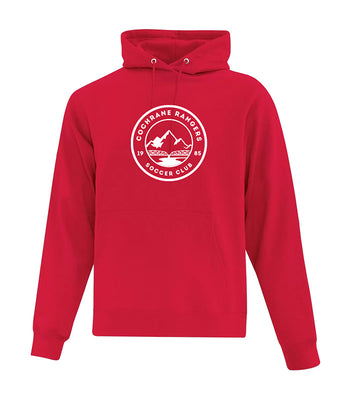 Pre- Order Cochrane Rangers SC Full Logo Red Hood