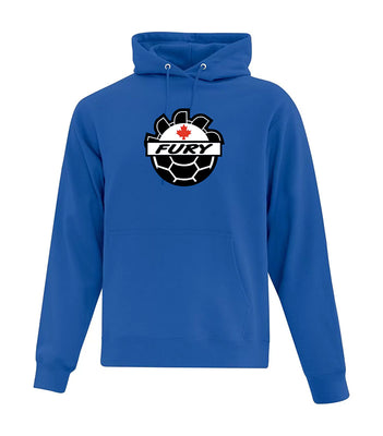 Fort McMurray FURY Logo Hood - Royal