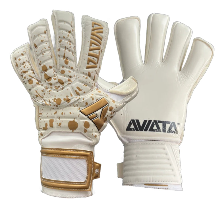 Aviata Stretta Golden Splatter Goalkeeper Gloves – Kicks Sporting