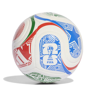 Adidas FIFA World Cup 26 Trionda Club Soccer Ball - Wht/Red/Grn/Blue