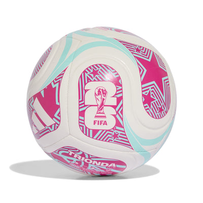Adidas FIFA World Cup 26 Trionda Club Soccer Ball - White/Pink