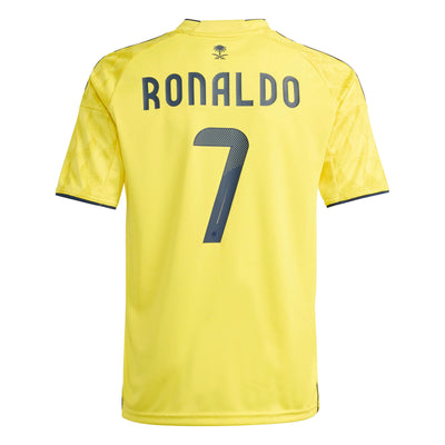 Al Nassr FC 25/26 Adidas Ronaldo Home Jersey - Youth