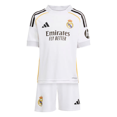 Real Madrid 25/26 Adidas Home Mini Kit Kids