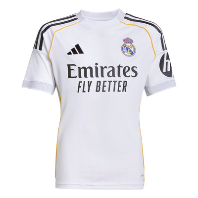 Real Madrid 25/26 Adidas Home Jersey - Youth