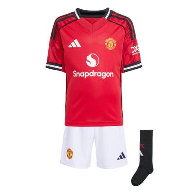 Manchester United 25/26 Adidas Home Mini Kit Kids