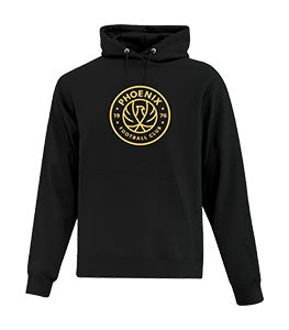 Sherwood Park Phoenix FC Logo Hoody - Black