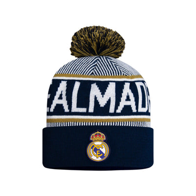 Real Madrid Multi Colour Pom Beanie