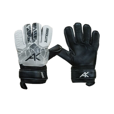 Absolute Keeper Primo Jr. Goalkeeper Gloves - White/Black