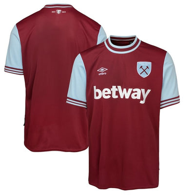 West Ham United 2024/25 Umbro Home Replica Jersey