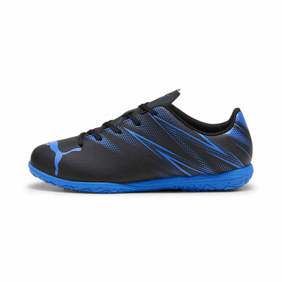 Puma Jr. Attacanto IT Indoor Soccer Shoes - Black/Bluemazing