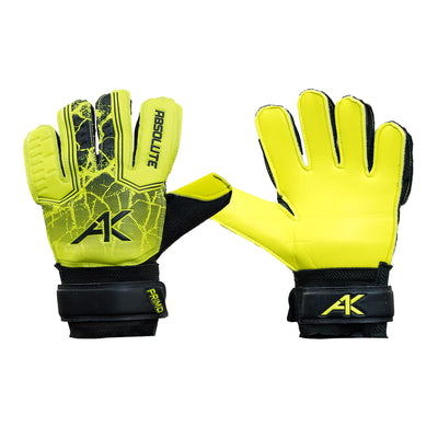 Absolute Keeper Primo Jr. Goalkeeper Gloves - Yellow/Black