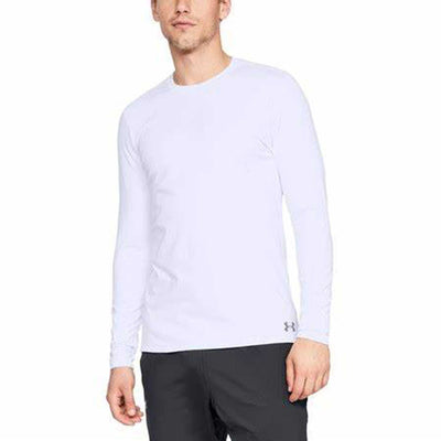 Under Armour Cold Gear Fitted Crew - White