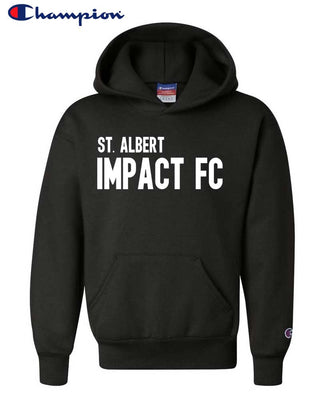 St. Albert Impact FC Fanwear Champion Hoody Black *Discontinued