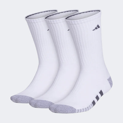 Nike Strike Mercurial Crew Sock - White & Wolf Grey - SoccerPro