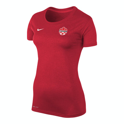Canada Soccer Nike Women's Fleming Legend T-Shirt