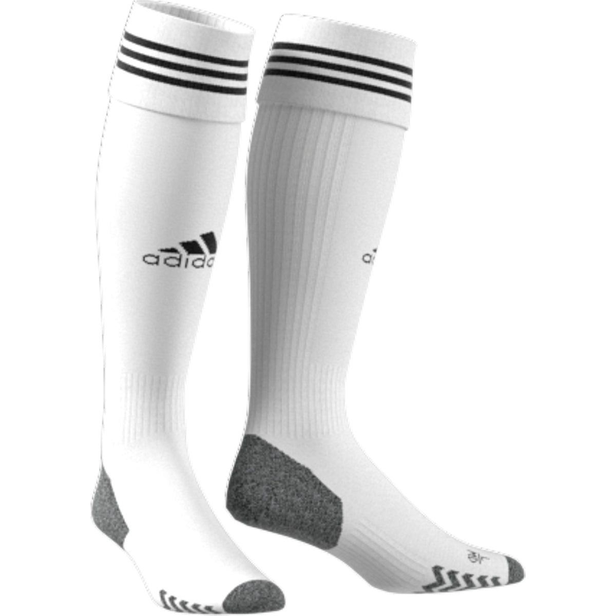 Adidas AdiSock21 Soccer Sock White/Black Kicks Sporting Goods