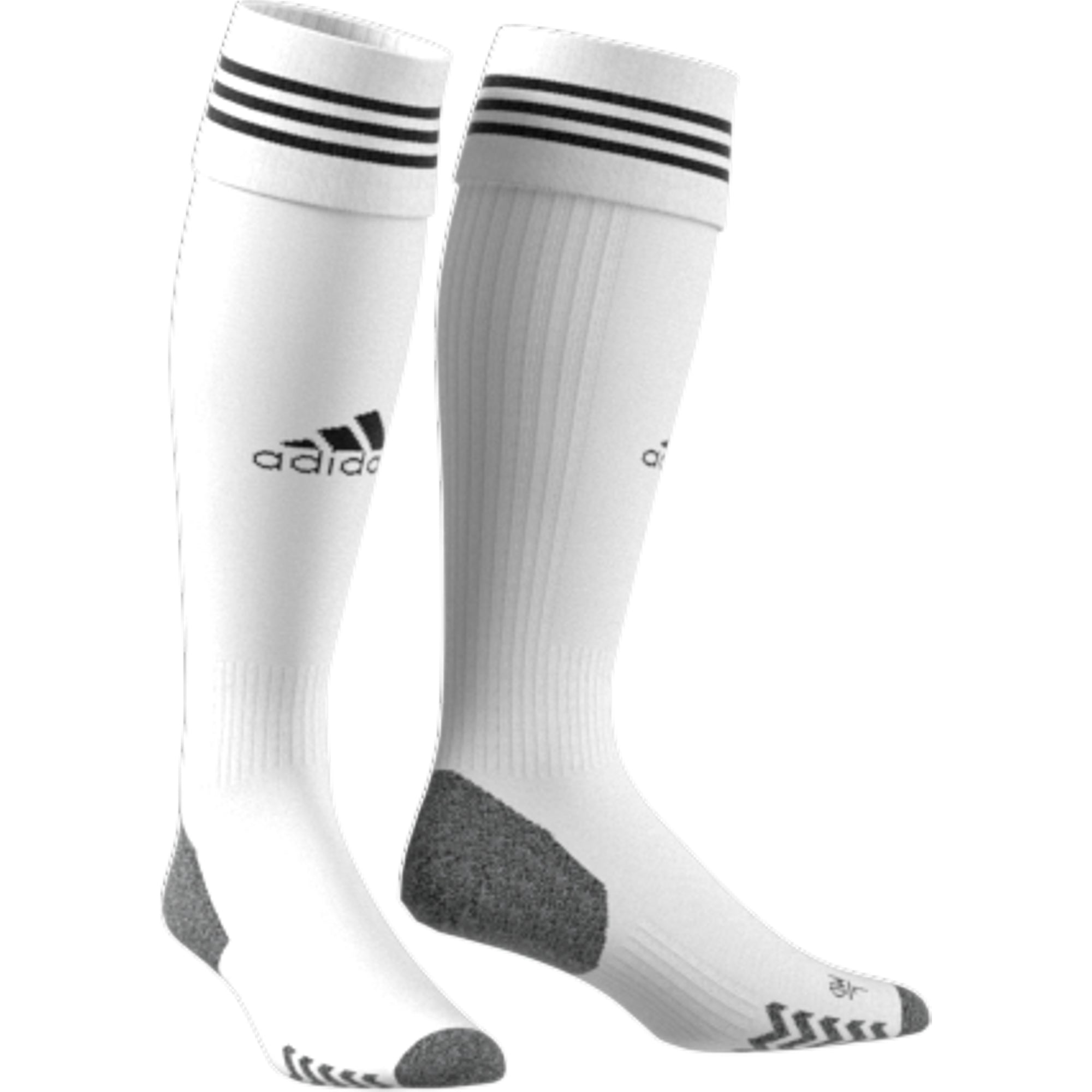 White adidas sock top