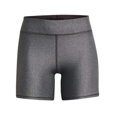 Under Armour Women's HeatGear® Armour Mid-Rise Middy Shorts - Charcoal